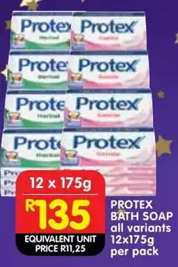 Shoprite Protex bath soap offer