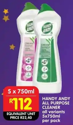 Shoprite Handy andy all purpose cleaner offer