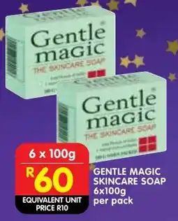 Shoprite Gentle magic skincare soap offer