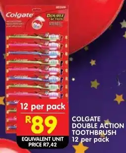 Shoprite Colgate double action toothbrush offer