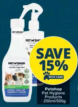 Checkers Petshop Pet Hygiene Products offer