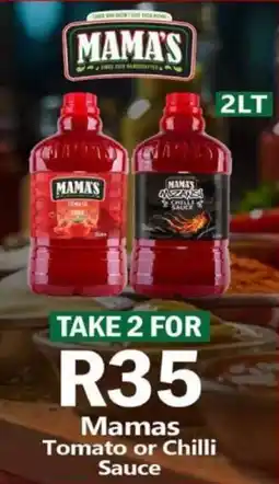 Take 'n Pay Mamas Tomato or Chilli Sauce offer