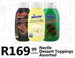 Take 'n Pay Nestle Dessert Toppings Assorted offer
