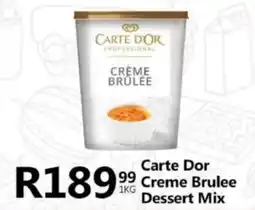Take 'n Pay Carte Dor Creme Brulee Dessert Mix offer