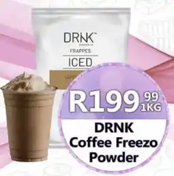 Take 'n Pay DRNK Coffee Freezo Powder offer