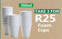 Take 'n Pay Foam Cups offer