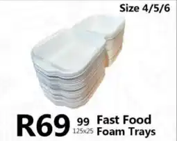 Take 'n Pay Fast Food Foam Trays offer