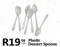 Take 'n Pay Plastic Dessert Spoons offer