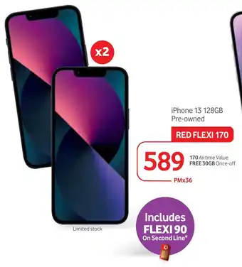 Makro iPhone 13 128GB Pre-owned offer