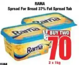 Boxer Rama Spread For Bread 37% Fat Spread Tub offer