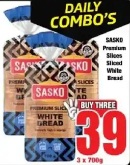 Boxer Sasko Premium Slices Sliced White Bread offer