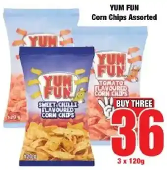 Boxer Yum Fun Corn Chips Assorted offer