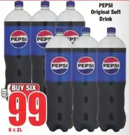 Boxer Pepsi Original Soft Drink offer