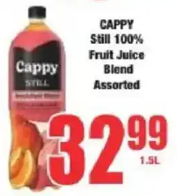 Boxer Cappy Still 100% Fruit Juice Blend Assorted offer