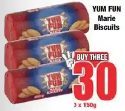 Boxer Yum Fun Marie Biscuits offer