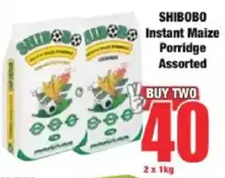 Boxer SHIBOBO Instant Maize Porridge Assorted offer