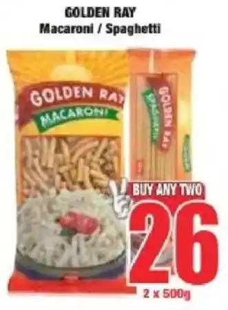 Boxer Golden Ray Macaroni/ Spaghetti offer