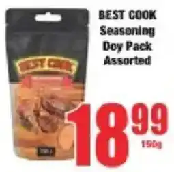 Boxer BEST COOK Seasoning Doy Pack Assorted offer