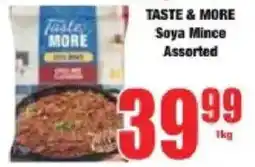 Boxer Taste & More Soya Mince Assorted offer