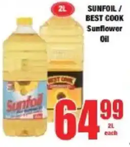 Boxer Sunfoil/ Best Cook Sunflower Oil offer