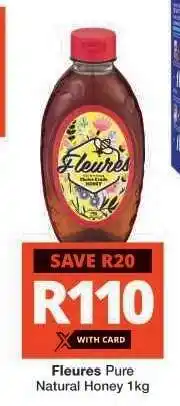 Checkers Fleures Pure Natural Honey 1kg offer