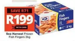 Checkers Sea Harvest Frozen Fish Fingers 2kg offer