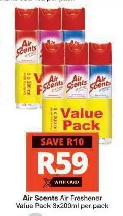 Checkers Air Scents Air Freshener Value Pack offer
