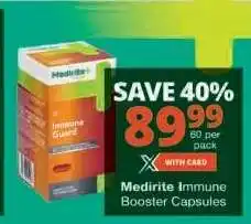 Checkers Medirite Immune Booster Capsules offer