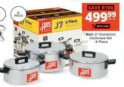 Checkers Hart J7 Aluminium Cookware Set offer