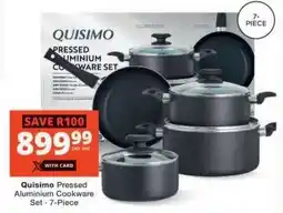Checkers Quisimo Pressed Aluminium Cookware Set offer