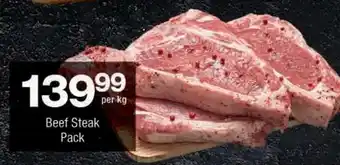 Checkers Beef Steak Pack offer