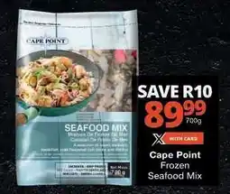Checkers Cape Point Frozen Seafood Mix offer