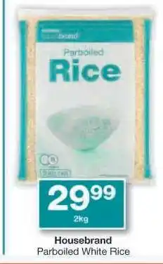 Checkers Housebrand Parboiled White Rice offer