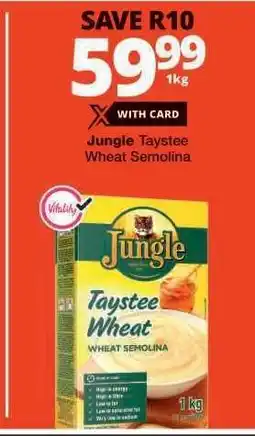 Checkers Jungle Taystee Wheat Semolina offer