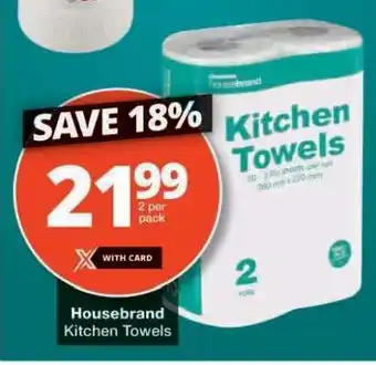 Checkers Housebrand Kitchen Towels offer