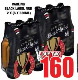 Boxer CARLING BLACK LABEL NRB offer