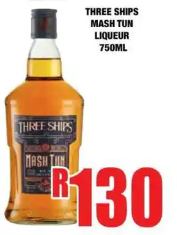 Boxer THREE SHIPS MASH TUN LIQUEUR 750ML offer