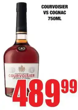 Boxer COURVOISIER VS COGNAC 750ML offer