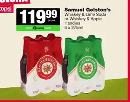 Spar Tops Samuel Gelston’s offer