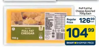 Pick n Pay Hypermarket PnP Full Fat Cheese Assorted 700g offer