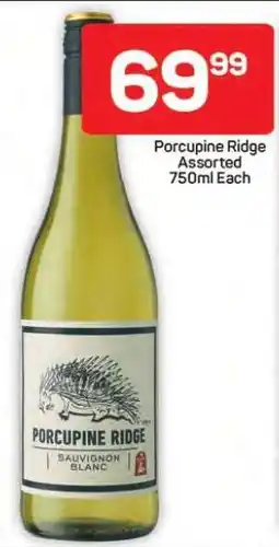 Pick n Pay Hypermarket Porcupine Ridge Sauvignon Blanc offer