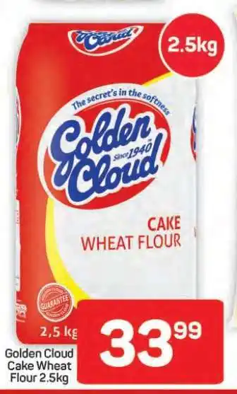 Pick n Pay Hypermarket Golden Cloud Cake Wheat Flour 2.5kg offer