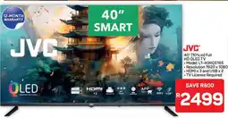 Pick n Pay Hypermarket JVC 40 Smart TV offer