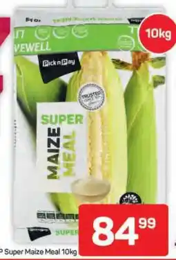 Pick n Pay Hypermarket Super Maize Meal 10kg offer