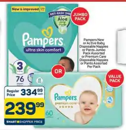 Pick n Pay Hypermarket Pampers Nappies or Pants offer