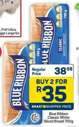 Pick n Pay Hypermarket Blue Ribbon Classic White Sliced Bread 700g offer