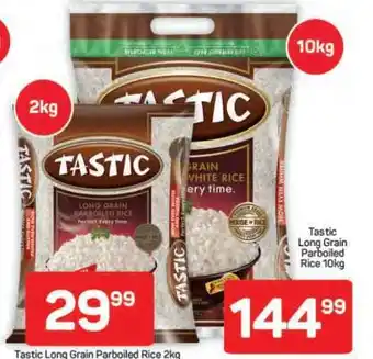 Pick n Pay Hypermarket Tastic Long Grain Parboiled Rice-2kg offer
