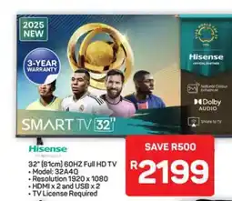 Pick n Pay Hypermarket Hisense 32 Full HD TV offer