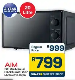 Pick n Pay Hypermarket AIM 20 Litre Manual Microwave Oven offer
