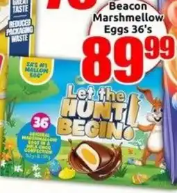 Three Star Cash and Carry Beacon Marshmellow Eggs offer